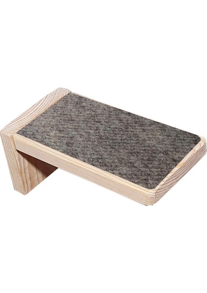 Doğal Ahşap Güçlendirilmiş 18CM Kedi Basamağı Kedi Köprüsü Duvar Yürüyüş Yolu (4 Adet)