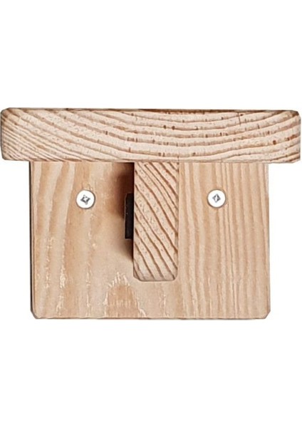 Doğal Ahşap Güçlendirilmiş 18CM Kedi Basamağı Kedi Köprüsü Duvar Yürüyüş Yolu (4 Adet)