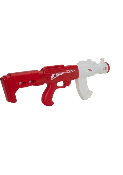 Oyuncak Top Atan Tüfek 50 cm 8 Adet Sünger Top Kırmızı modelleri