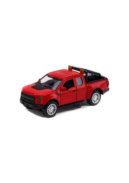 Metal Ford Ranger Pickup Çek Bırak Işıklı Kırmızı