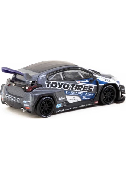 Works 1/64 Pandem Toyota gr Yaris Toyo Tıres- HOBBY64 T64-080-TOYO modelleri