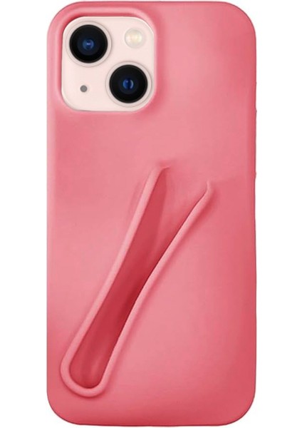 Apple iPhone 13 Kılıf Lips Seri Silikon Kapak Lip Gloss Uyumlu