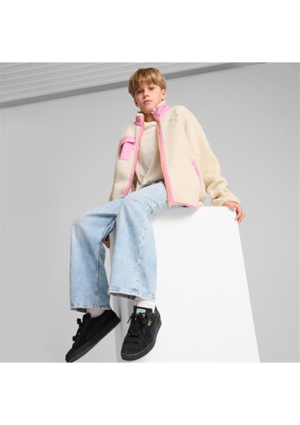 Hybrid Sherpa Beyaz/pembe Çocuk Mont - 626504 87