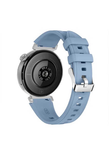 Huawei Watch Gt5 41MM Ile Uyumlu Prism Metal Tokalı Soft Yumuşak Silikon Kordon