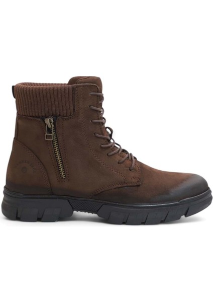 2104 Anatomik Tabanlı Hakiki Deri Bağcıklı Erkek Spor Bot - NKT02104-KAHVE-NUBUK-41 fırsatları