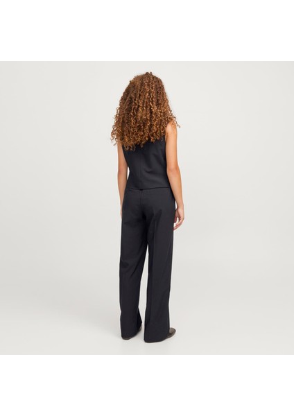 Kadın Taş Işlemeli Yüksek Bel Pantolon - Lora modelleri