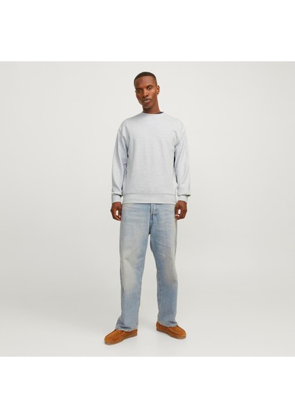 Erkek Bisiklet Yaka Düz Renk Sweatshirt - Charge fiyatları