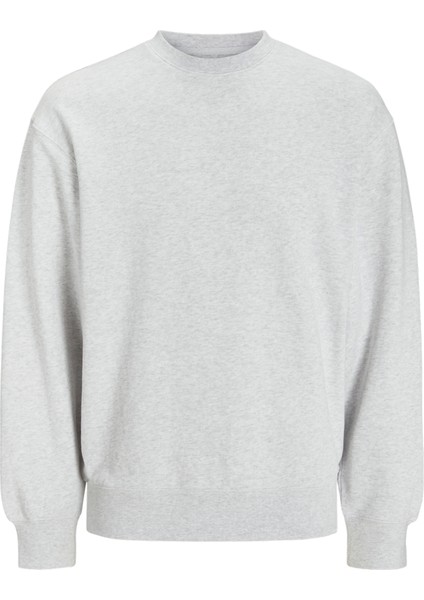 Erkek Bisiklet Yaka Düz Renk Sweatshirt - Charge indirimleri