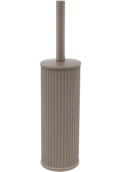 Plastik 4'lü Pedallı Banyo Seti Vizon Renk modelleri