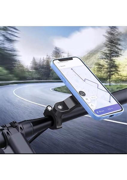 Manyetik Motosiklet Telefon Tutucu, 360 Derece Ayarlanabilir