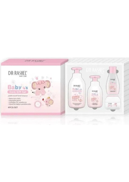 Bebek Bakım Seti 4 Parça-Kamelya Yağı(Baby Care Gift Set)