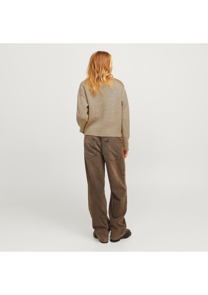 Kadın Bisiklet Yaka Örme Kazak - Milly fırsatları