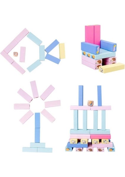 Renkli-Resimli Jenga
