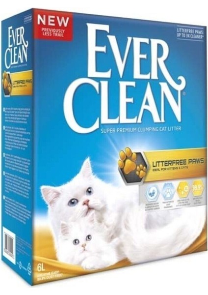 Litterfree Paws Iz Bırakmayan Kedi Kumu 6 Lt