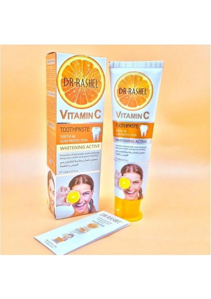 C Vitamini Beyazlatıcı Diş Macunu 120gr (1 Adet)