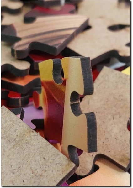 Spiderman Örümcek Bakışı 255 Parça Puzzle Yapboz Mdf (Ahşap)