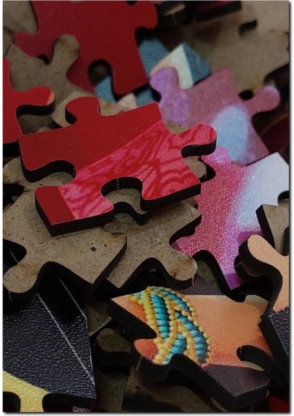 Spiderman Örümcek Bakışı 255 Parça Puzzle Yapboz Mdf (Ahşap)