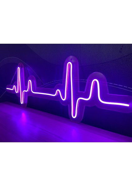 Neon LED Duvar Dekoratif Aydınlatma -Ekg- fırsatları