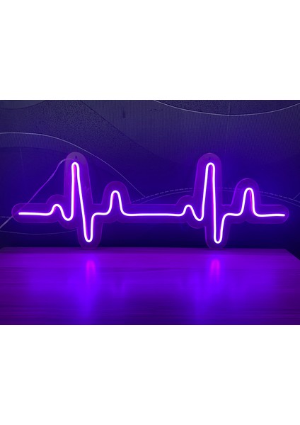 Neon LED Duvar Dekoratif Aydınlatma -Ekg- indirimleri