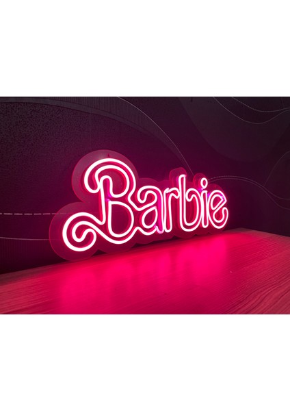 Neon LED Tabela Dekoratif Aydınlatma -Barbie, 50X20CM- modelleri