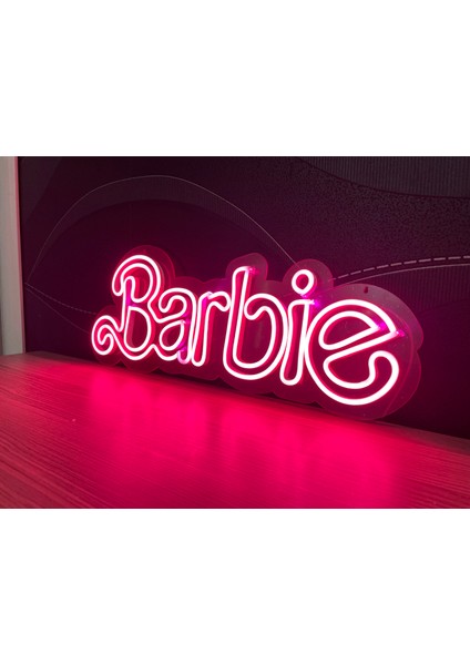 Neon LED Tabela Dekoratif Aydınlatma -Barbie, 50X20CM- fırsatları