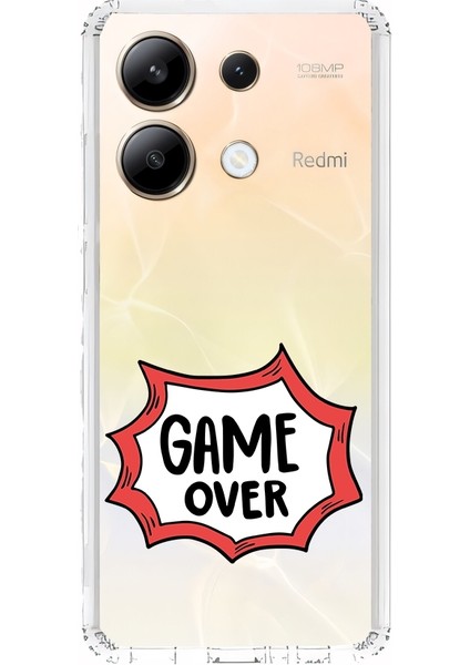 Xiaomi Redmi Note 13 4g Uyumlu Oyun Bitti Desenli Silikon Kılıf