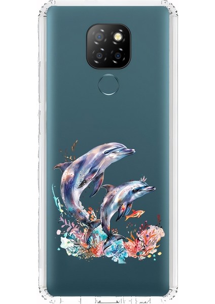General Mobile Gm 20 Uyumlu Yunus Aşkı Desenli Silikon Kılıf