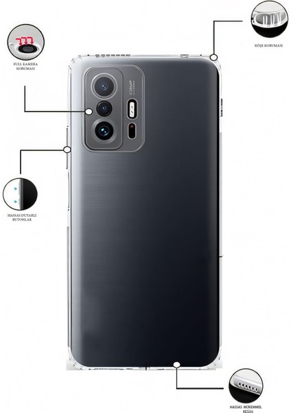 General Mobile Gm 20 Uyumlu Yunus Aşkı Desenli Silikon Kılıf
