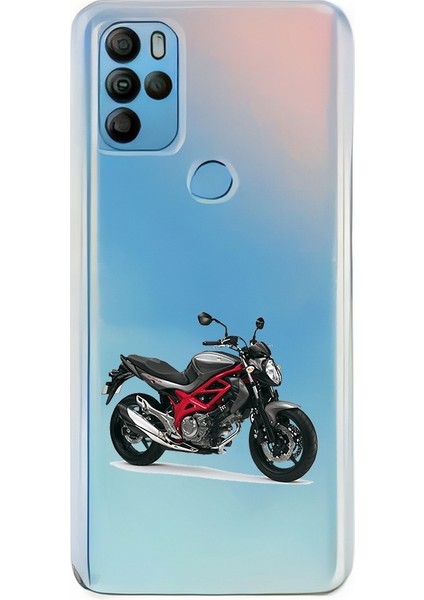 General Mobile Gm 21 Pro Uyumlu Şık Motosiklet Desenli Silikon Kılıf