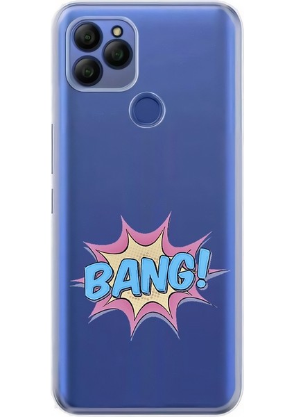 General Mobile Gm 21 Uyumlu Bang! Patlama Desenli Silikon Kılıf
