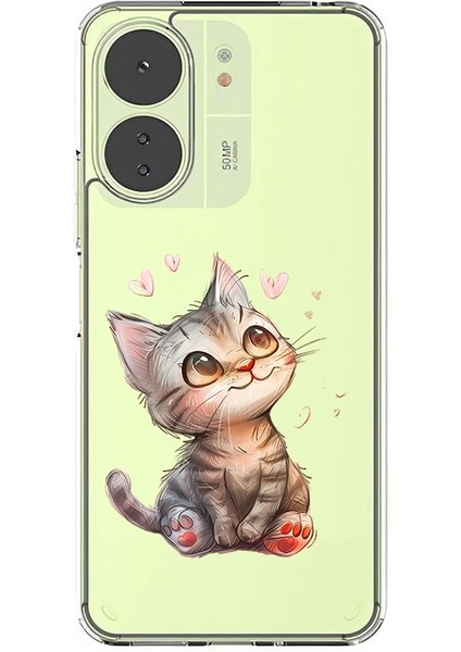 Xiaomi Redmi 13C Uyumlu Xxxxxxxxxxx Desenli Silikon Kılıf