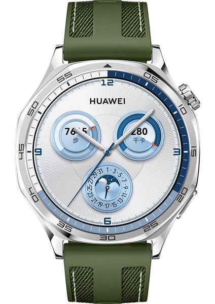 Huawei Watch Gt5 46MM ile Uyumlu Metal Tokalı Dikiş Detaylı Şık Dokuma Silikon Kordon modelleri