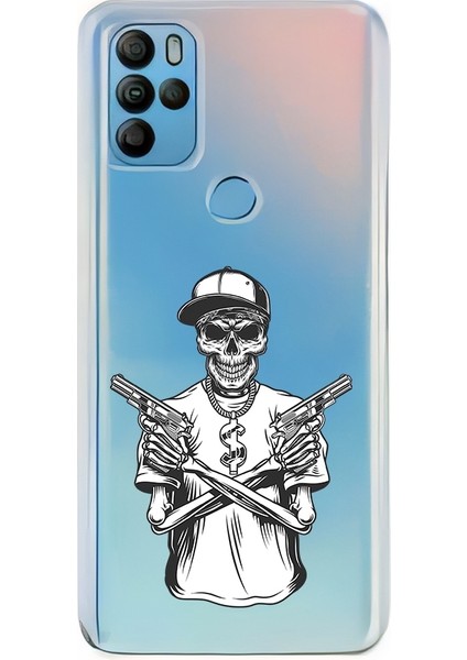 General Mobile Gm 21 Pro Uyumlu Iskelet Silah Desenli Silikon Kılıf