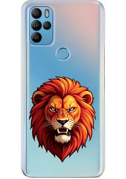 General Mobile Gm 21 Pro Uyumlu Kral Aslan Desenli Silikon Kılıf