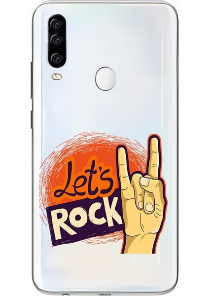 General Mobile Gm 20 Pro Uyumlu Let's Rock Desenli Silikon Kılıf