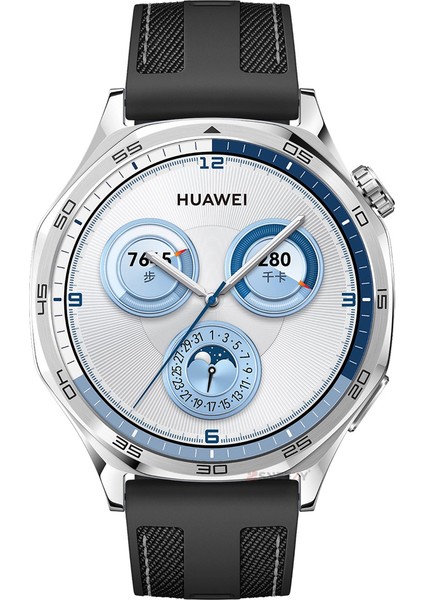 Huawei Watch Gt5 46MM ile Uyumlu Metal Tokalı Dikiş Detaylı Şık Dokuma Silikon Kordon modelleri