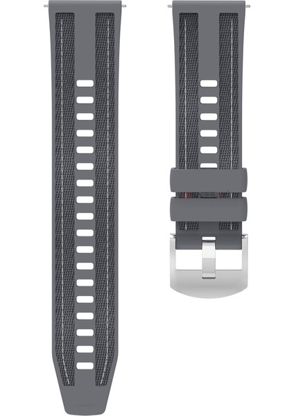 Huawei Watch Gt4 46MM ile Uyumlu Metal Tokalı Dikiş Detaylı Şık Dokuma Silikon Kordon fırsatları