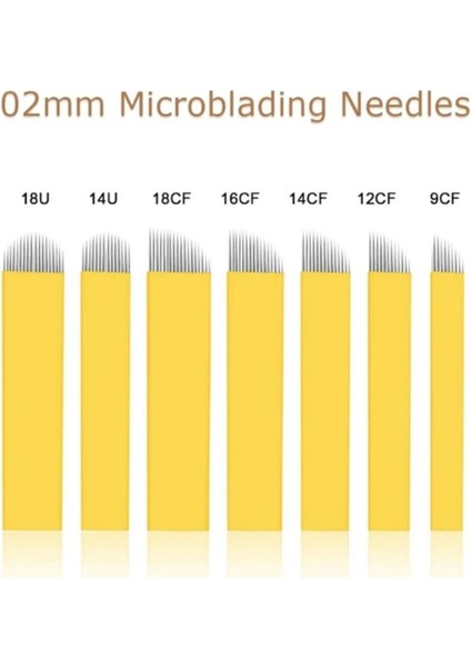 Microblading Uygulama Iğnesi 10 Adet / 0.20 18CF