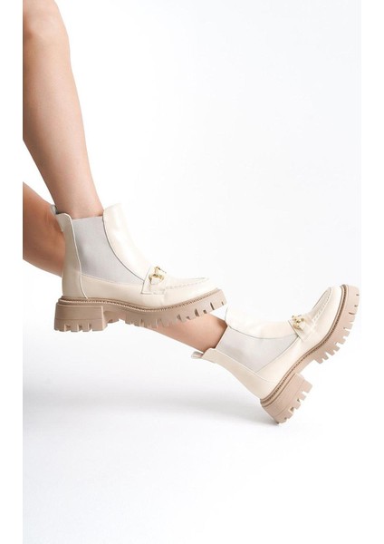 - Bej Renk Kadın Bot 360-1541