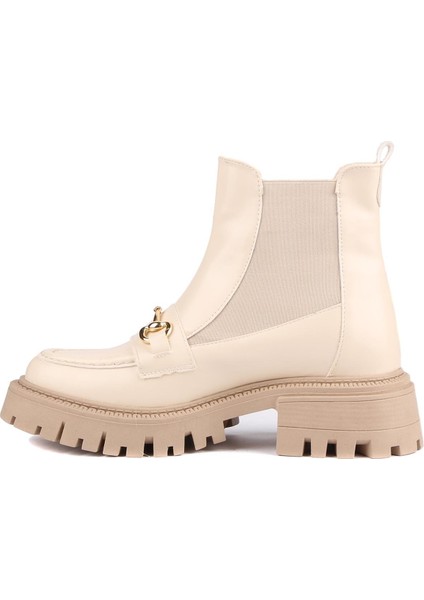 - Bej Renk Kadın Bot 360-1541