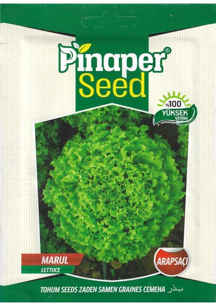 Arapsaçı Kıvırcık Marul Tohumu 5 gr Pınaper Tohumculuk fiyatları
