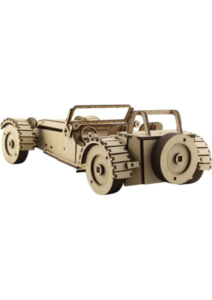 3D Ahşap Lotus 7 Araba Maketi 179 Parça