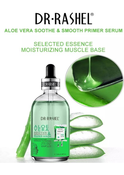 Aloe Vera Yatıştırıcı ve Pürüzsüzleştirici Astar Serum 100ml(1 Adet)