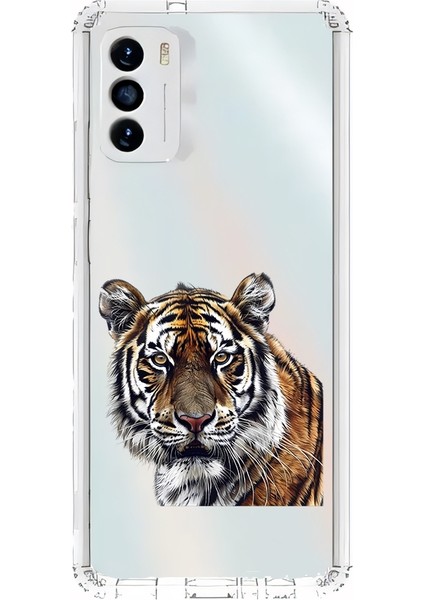 Reeder S19 Max Pro S Uyumlu Kaplan Portresi Desenli Silikon Kılıf