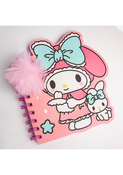 Piraye Gift Sanrio My  Melody Pon  Pon Detaylı Defter