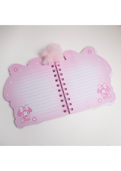 Piraye Gift Sanrio My  Melody Pon  Pon Detaylı Defter