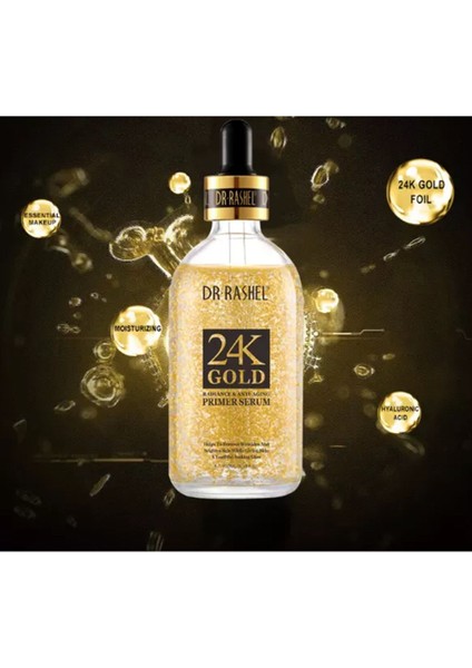 24K Altın Işıltı Astar Serumu 100ml(Radiance&Anti-aging Primer Serum)