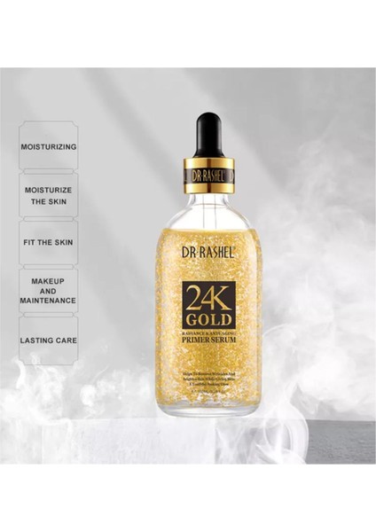 24K Altın Işıltı Astar Serumu 100ml(Radiance&Anti-aging Primer Serum)
