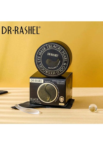 Dr.rashel Siyah Inci ve Altın Hidrojel Göz Maskesi 60 Adet(Black Pearl & Gold Hydrogel Eye Mask)
