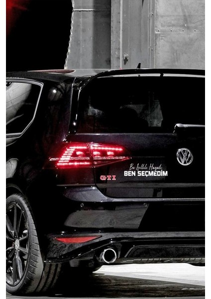 Sticker Master Bu Işıltılı Hayatı Ben Seçmedim Motorsiklet,kask,laptop,motor ve Oto Araç Sticker 20 x 6 cm Beyaz fırsatları